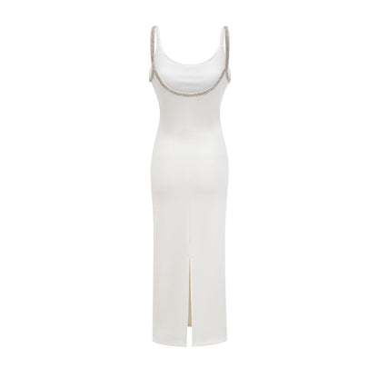 Hélène crystal-embroidered midi dress (US Only)