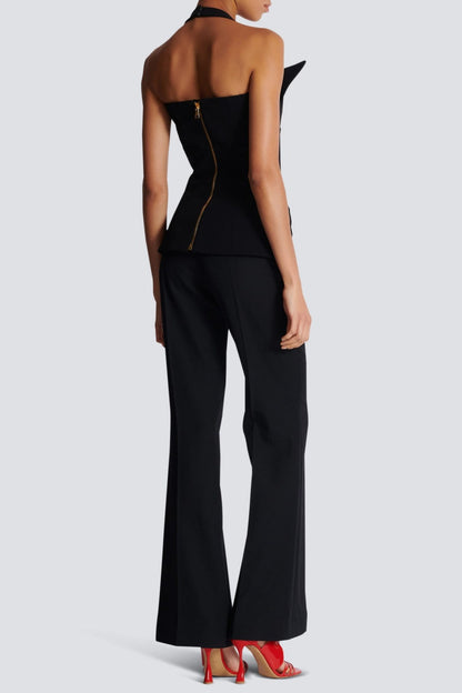 Sayle Structured Halter Top