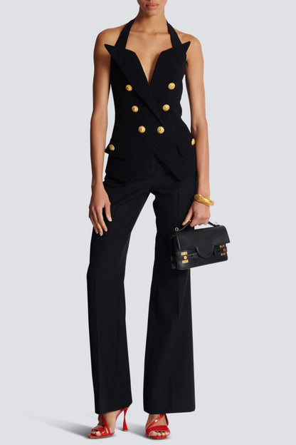 Sayle Structured Halter Top