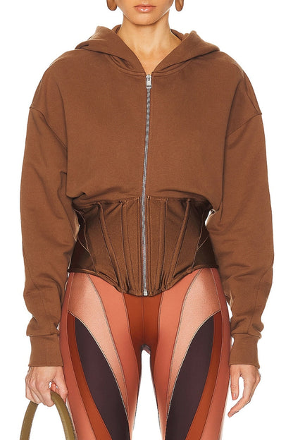 Seraphina Corset Hooded Jacket