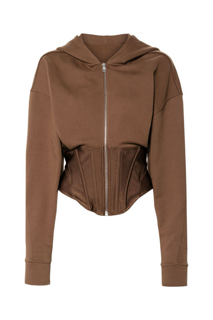 Seraphina Corset Hooded Jacket
