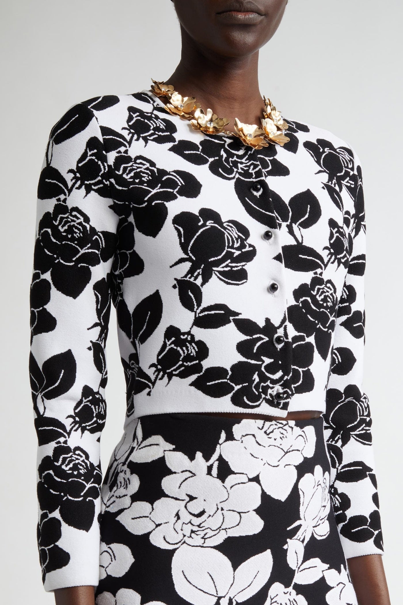 Vernon Jacquard Bandage Two Piece Set