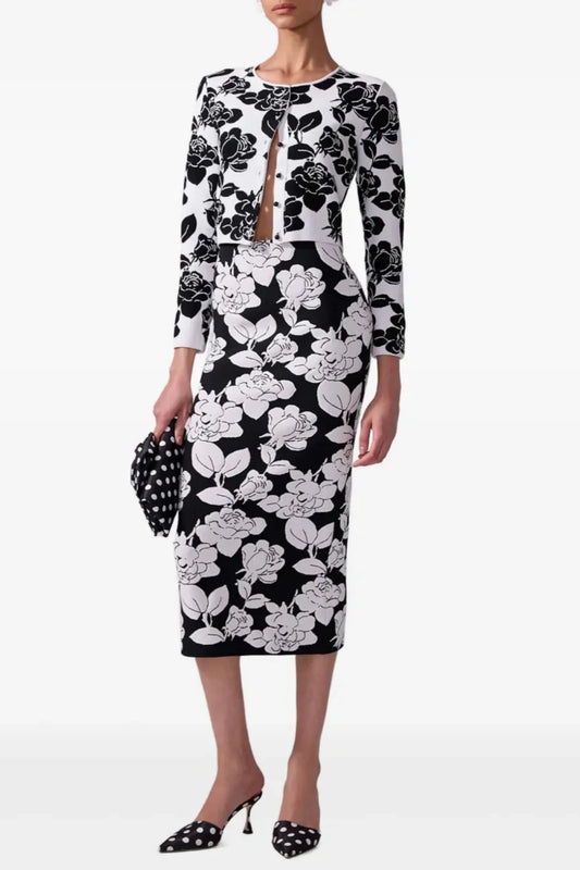 Vernon Jacquard Bandage Two Piece Set