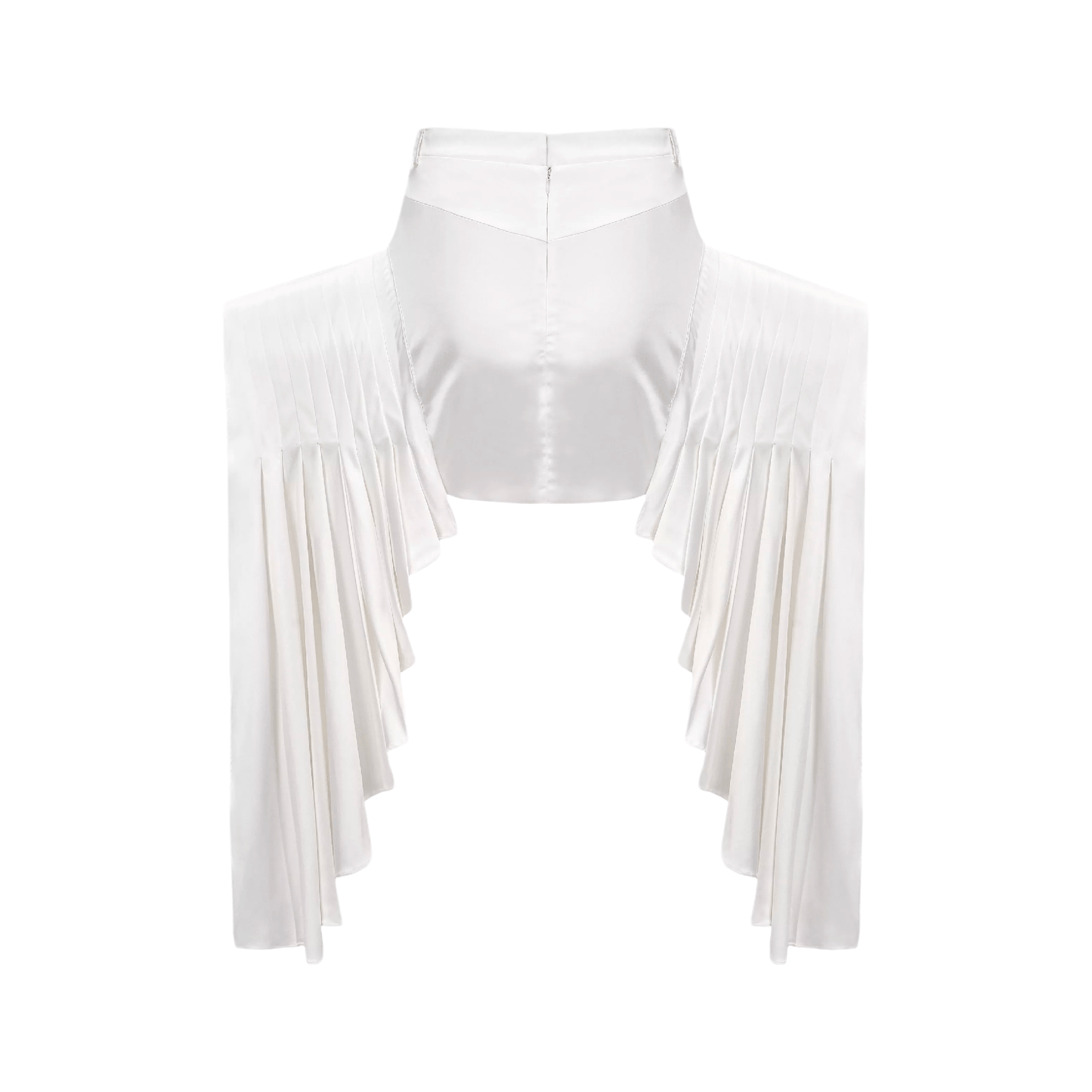 Karina layered-hemline mini skirt