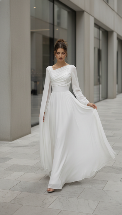 Party Dress Women Fashion Hight Waist Slim Long Dress