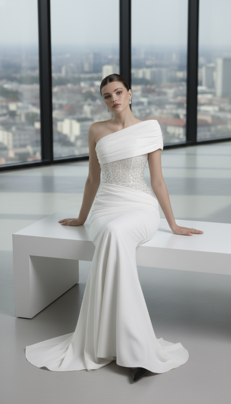 Chic Rhinestone Corset Long Dress Women Maxi Dresses 2025