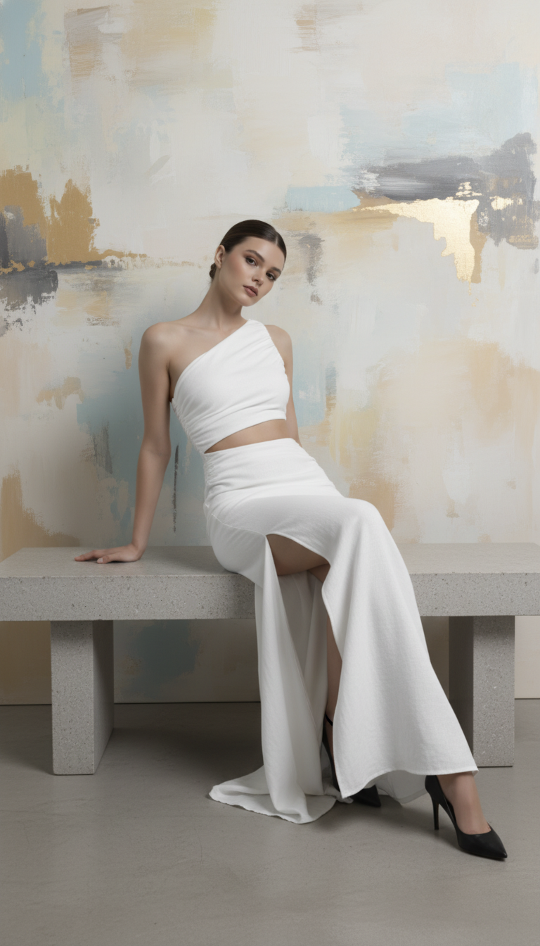 Maison Celie - Nibber Elegant Maxi Dress Women Summer Off