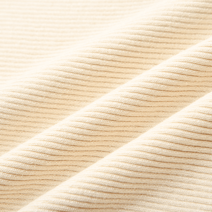 Aladdin-rollneck cut-out knitted top