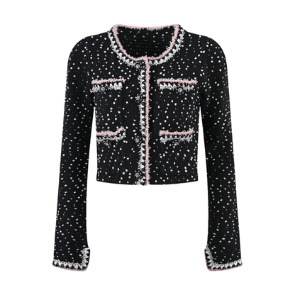 Alizée cropped jacket & skirt matching set