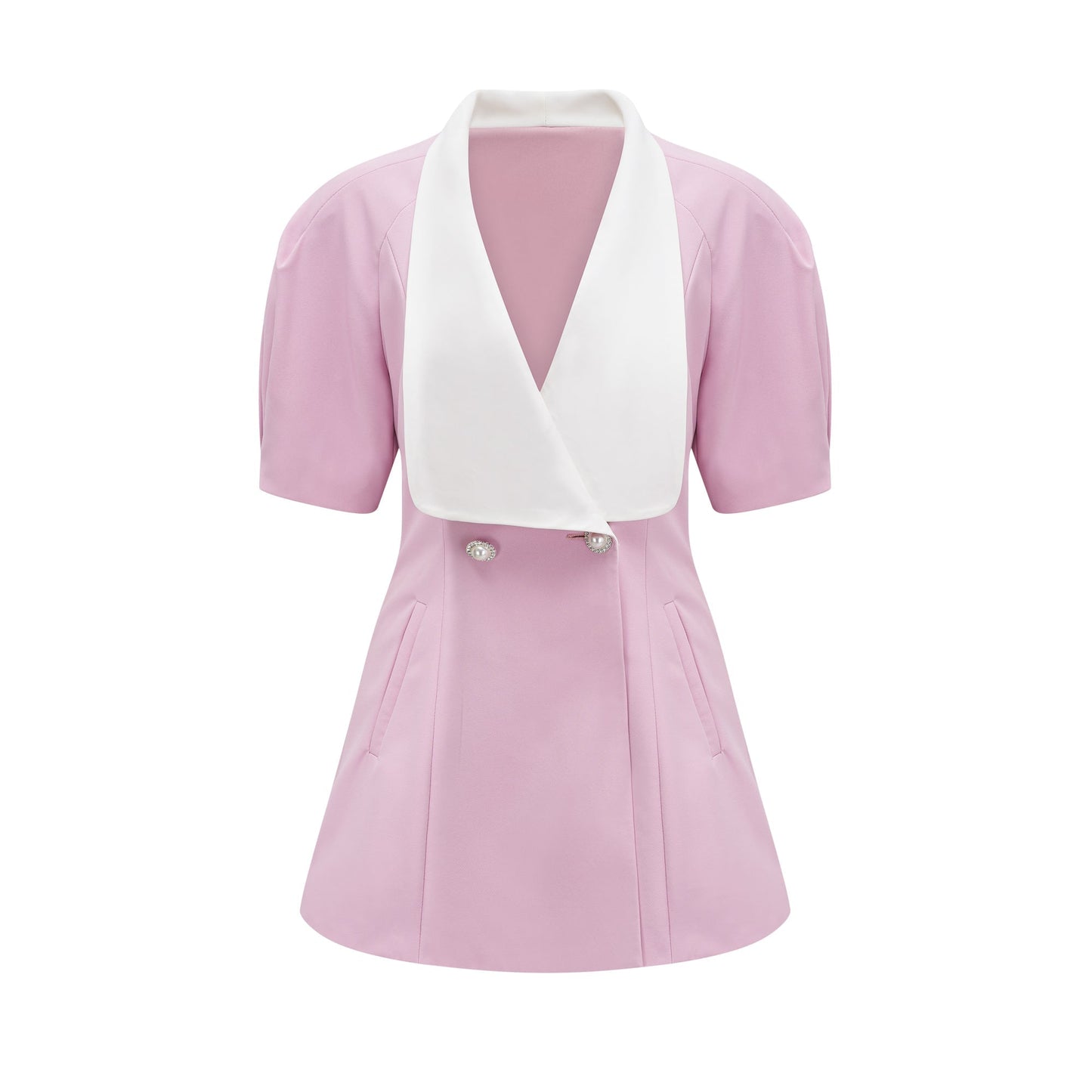 Azura open-back mini dress