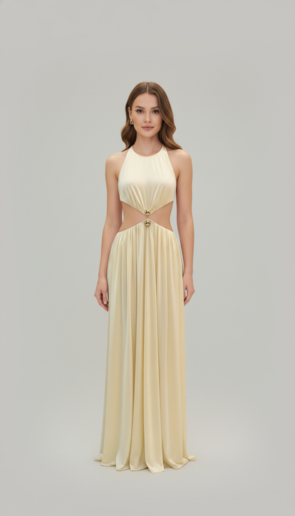 Maison Celie Divina Elegance Maxi Dress