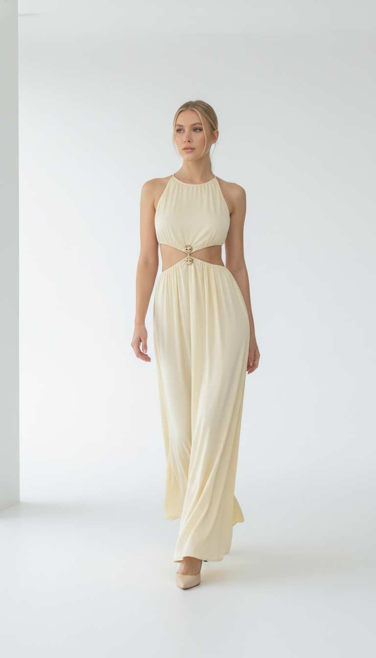 Maison Celie Divina Elegance Maxi Dress