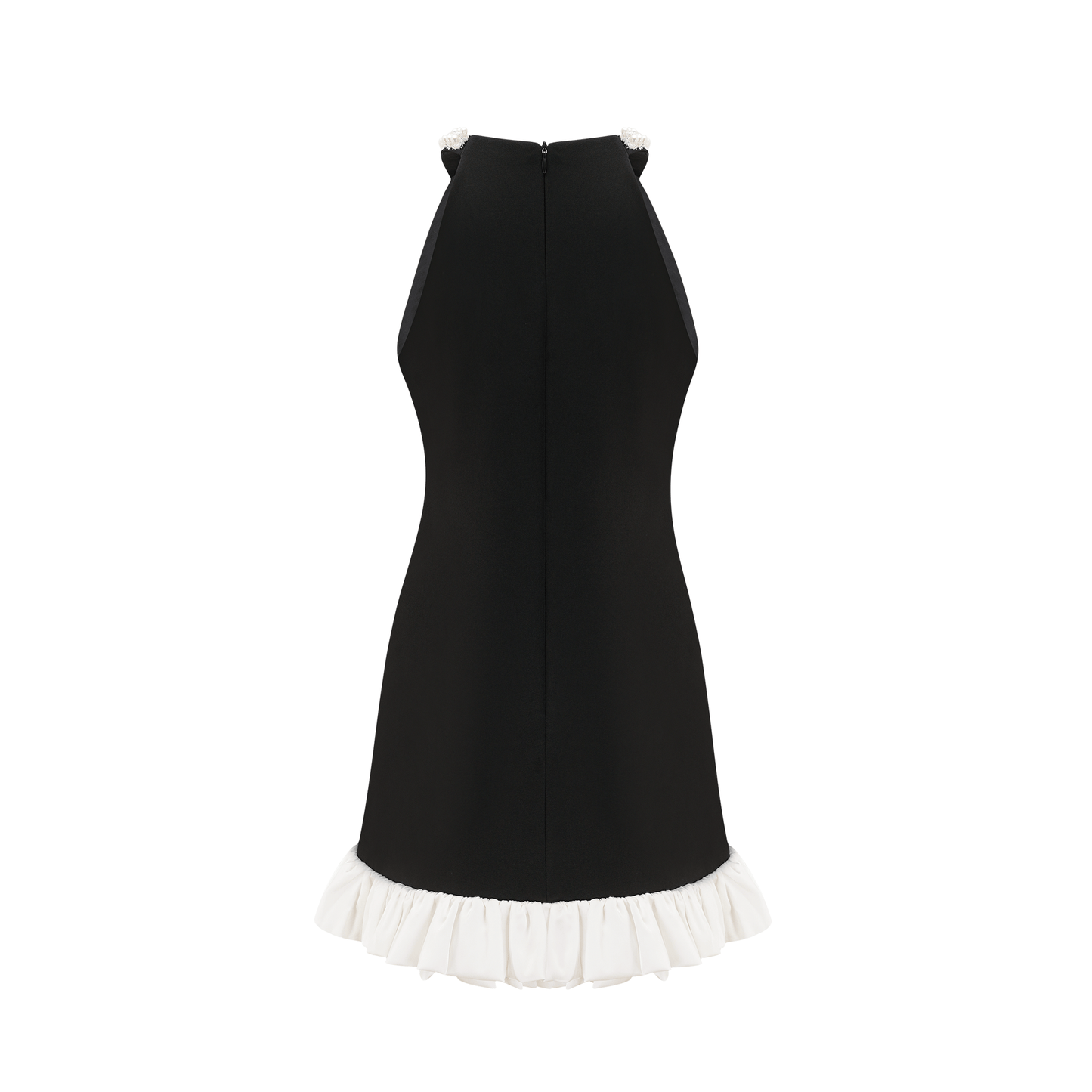 Eléa black embellished mini dress