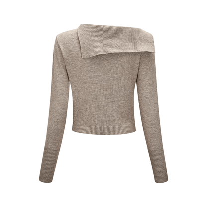 Eva asymmetrical cut-out top & skirt matching set