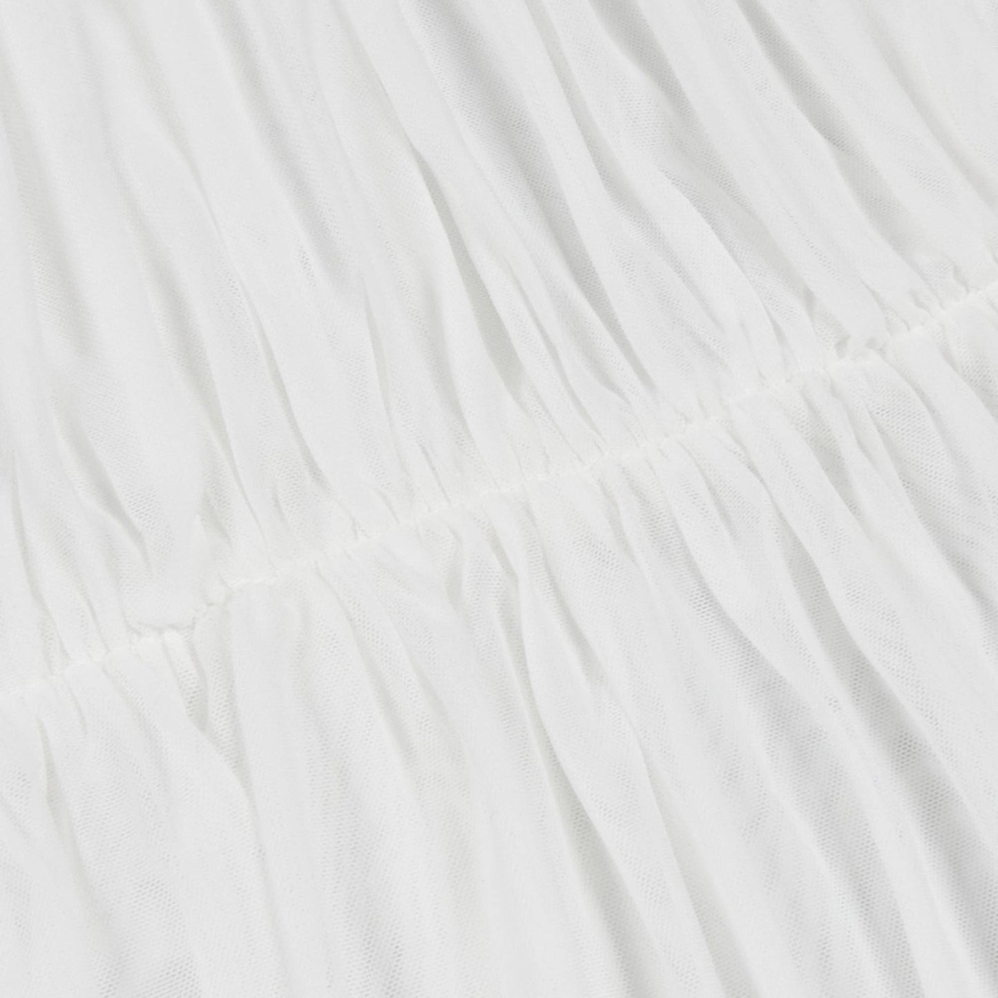 Gia white mesh gloves dress (US Only)