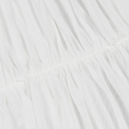 Gia white mesh gloves dress (US Only)
