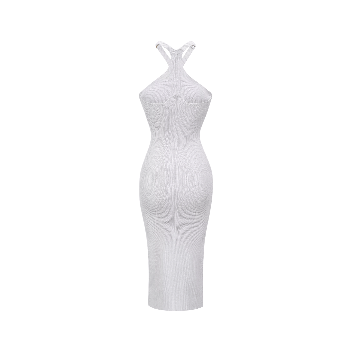 Margeaux halterneck cut-out midi dress