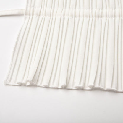 Milisent slitte drawstring pleated maxi skirt