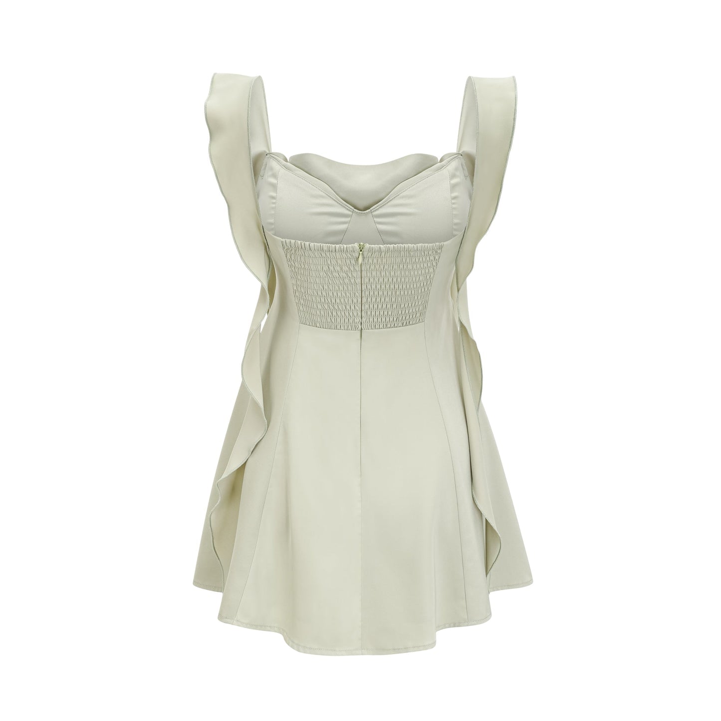 Karina satin mini dress with bra pads (US Only)