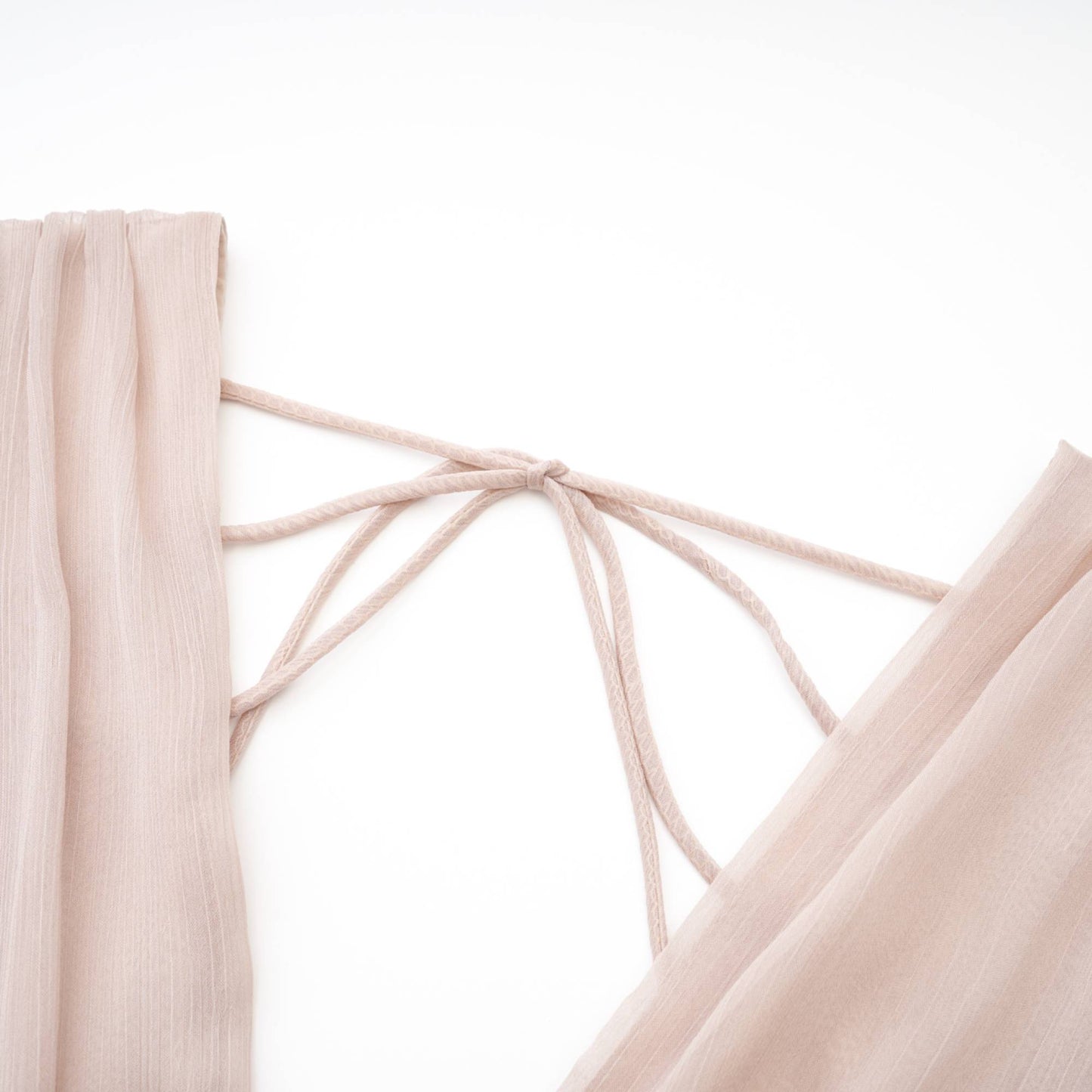 Kordney pink layered ruffled long-sleeve mini dress (US Only)