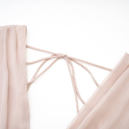 Kordney pink layered ruffled long-sleeve mini dress (US Only)