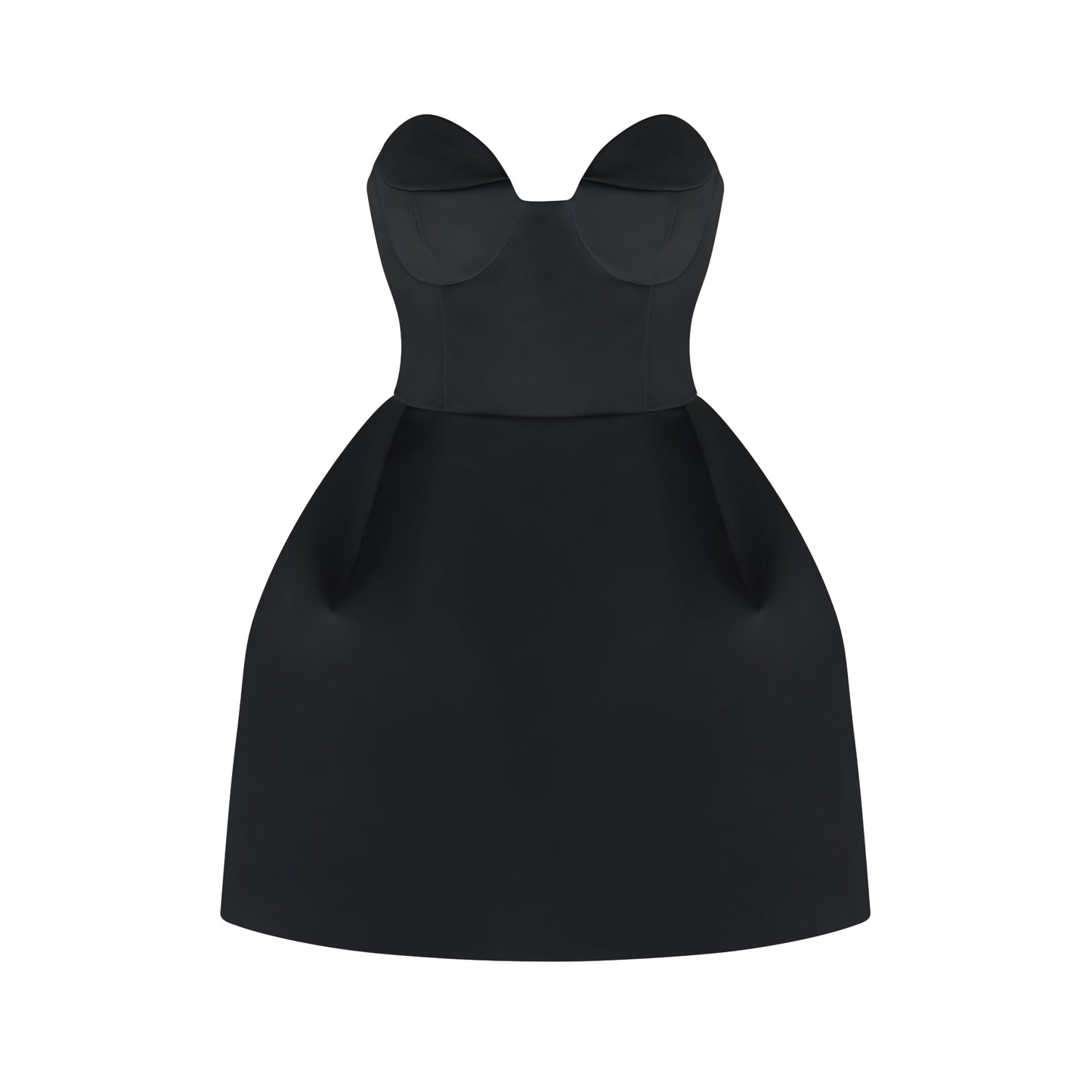 Laure white bustier off-shoulder mini dress (US Only)