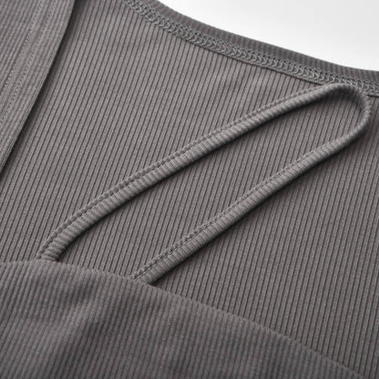 Leave the Door Open-scoop-neck spaghetti detail top