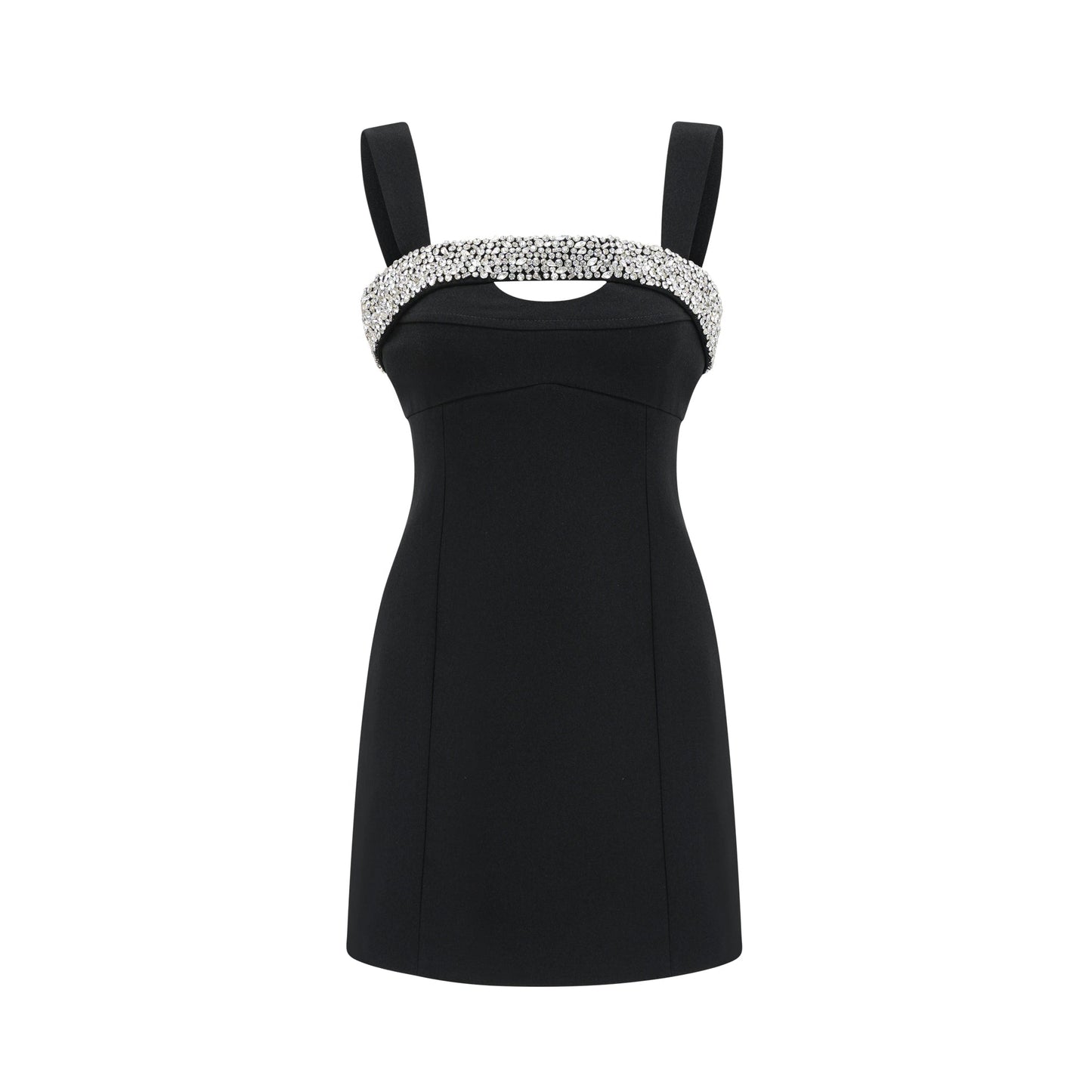 Mathilde black mini dress