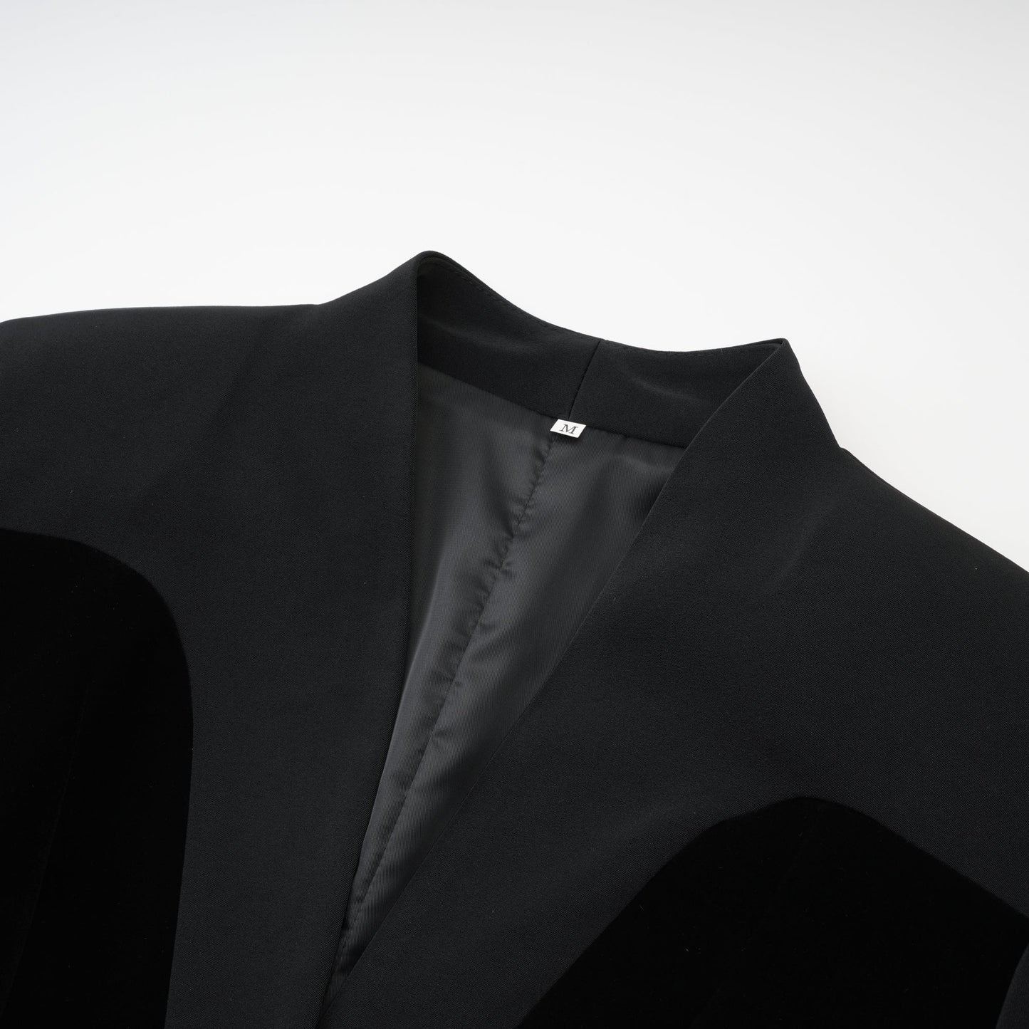 Mireille black panelled jacket