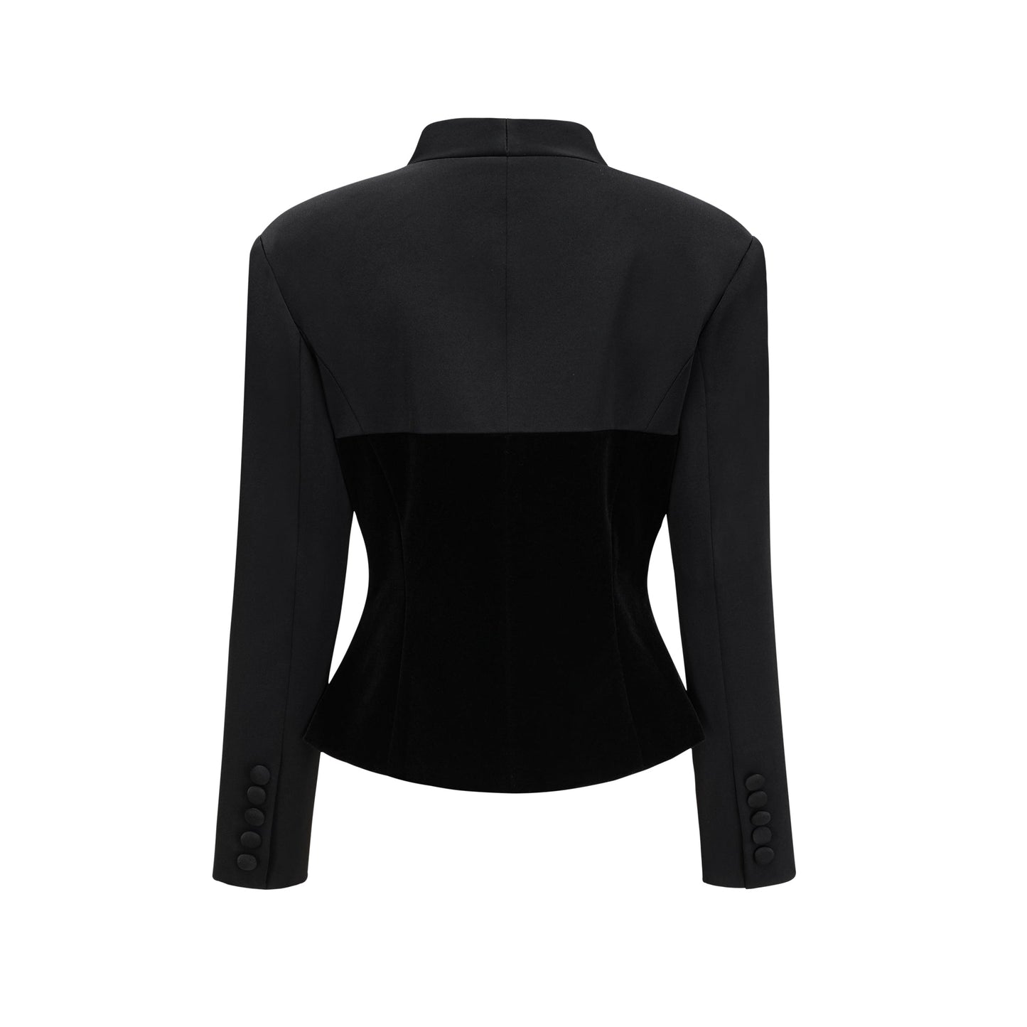 Mireille black panelled jacket