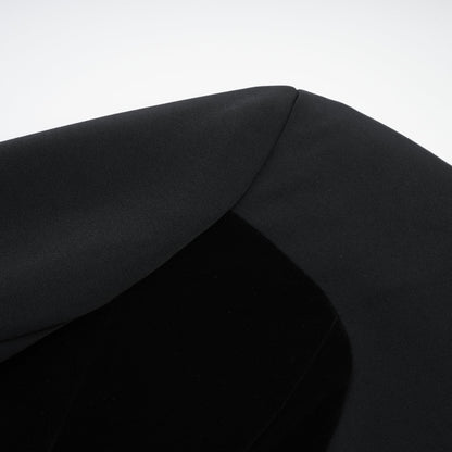 Mireille black panelled jacket