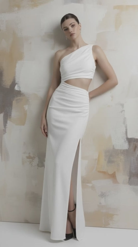 Maison Celie - Nibber Elegant Maxi Dress Women Summer Off