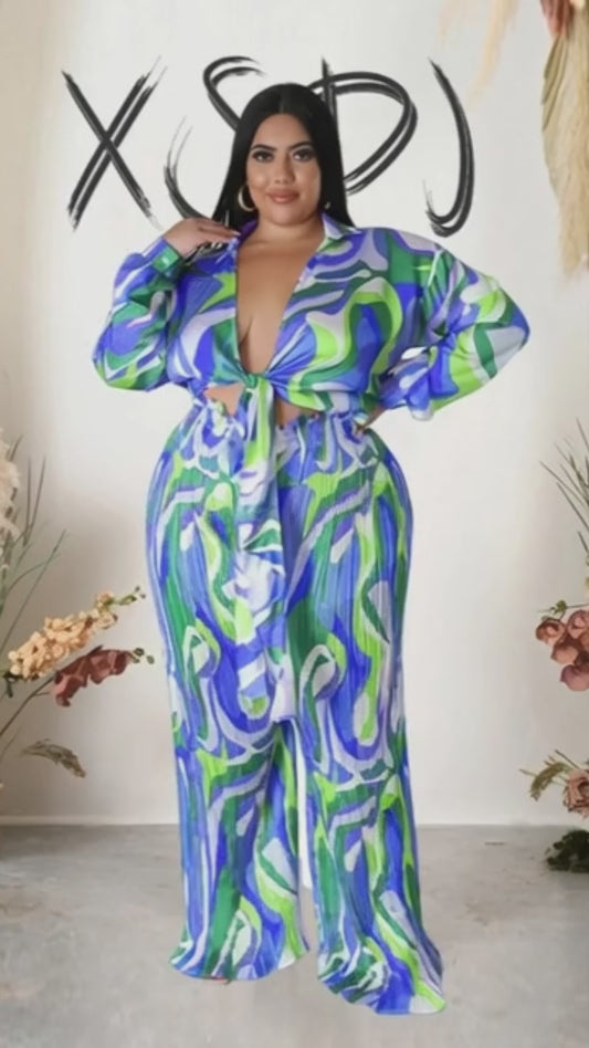 Plus Size Couple Outfits Autumn Pants Set Women's Outfits