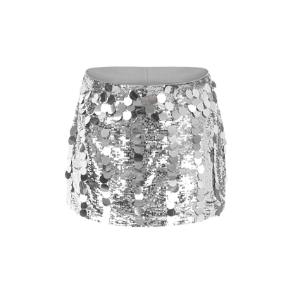 Viola sequin mini skirt