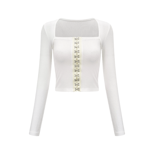 Weekend-buckle-detail top